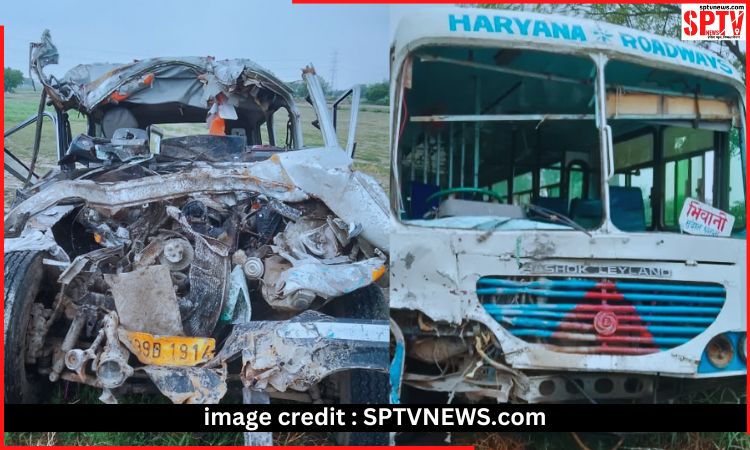 Haryana-Bus-Accident-bus-and-cruiser-road-accident-in-Jind-444